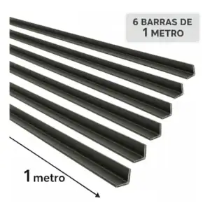 Cantoneira De Ferro 1 1/4 X 1/8 (31,75 X 3,2mm) - 6 Metros