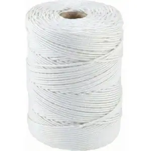 Corda Multifilamento Trançada 3mm X 277 Metros Vonder Branca