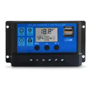 Controlador De Carga Solar 100a Painel Solar 12v/24v Auto