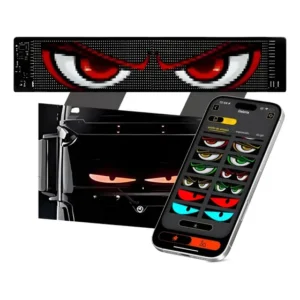 Olhos Led Para Pára-brisa Caminhão Carro Painel Matriz 89cm