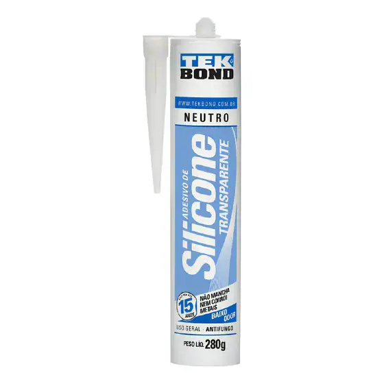 Silicone Neutro Incolor Tekbond