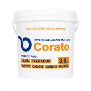 Selante Corato 3,6l Impermeabilizante Para Infiltrações