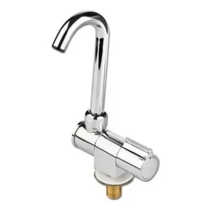 Torneira Dobrável Em Aço Inox Luxo Lancha Barco Motorhome