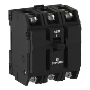 Disjuntor Tripolar Asm3-b100a - Soprano