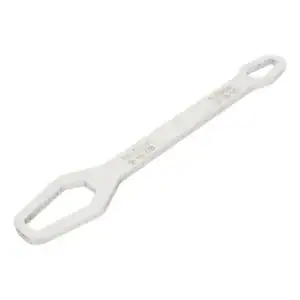 Chave De Boca Dupla Ajustável 8-22 Mm Para Porca E Parafuso Prateado