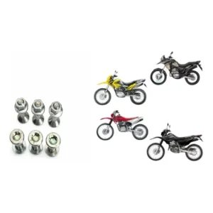 Kit 06 Parafusos Coroa Bros/crf 230/ Tornado - Fey