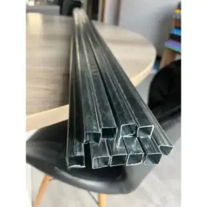 Metalon Galvanizado 20x20 Com 1 Metro - 15 Unidades