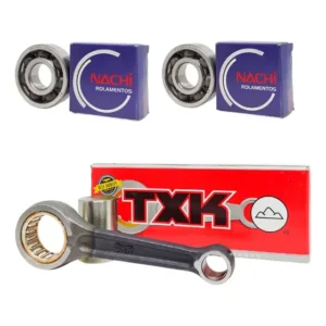 Biela Biz 125 Txk Moto Par Rolamentos Virabrequim Nachi Orig