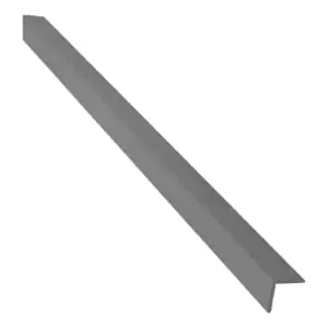 Cantoneira L Pvc 20 X 20 X 1,5mm X 3,0m Proteção Acabamento Cor Cinza