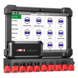 Ancel X7 Hd Scanner Para Veículos Kit Diag Completo Caminhõe