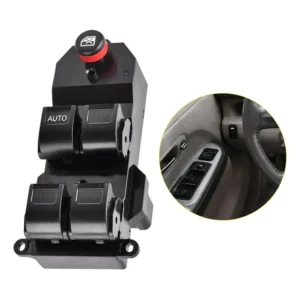 Botão Comando Vidro Elétrico Para Honda Civic 1.7 2002-2006