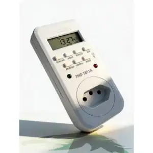 Temporizador Timer Digital Lcd Programável Tomada Bivolt Pholex