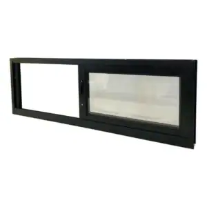 Janela De Correr, Vitrô 2 Folhas 60x100 Preto L. Suprema