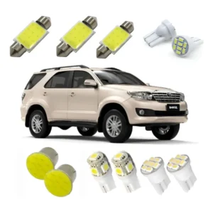 Kit Lampadas Led Sw4 Luz Pingo Teto Placa Ré Torpedo
