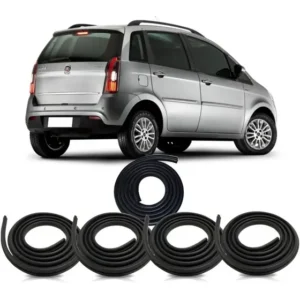 Kit Borracha 4 Portas P Malas Fiat Idea Todos Os Anos Gp