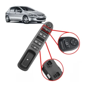 Botão Interruptor Vidro Elétrico Comando Peugeot 307