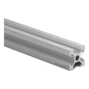 Perfil Estrutural Alumínio 20x20 V-slot 6mm 20,5cm 205 Mm