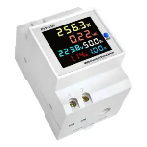 Alicate Amperímetro Digital Maxpow D52-2066 100A 300V AC Medição Precisão