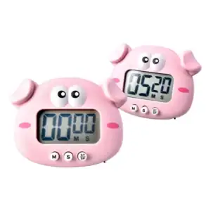 Timer Digital De Cozinha Formato Pintinho Com Alarme