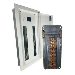 Quadro Distribuição Embutir Kit Bifásico 44c Din 100a Mega