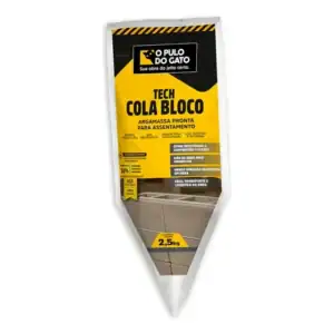Massa Polimérica Cimento Pronto Cola Tijolos Blocos 2,5kg
