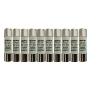 Fusível Cartucho Porcelana 10x38 Gl/gg Retardado - 6a 10 Pç Gama De Voltagem 500v