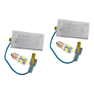 2 Lanternas Teto Porta Luvas Malas + Leds Monza Chevette