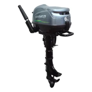 Motor De Popa 6hp A Gasolina 4 Tempos Hidea Hdf6hes Black