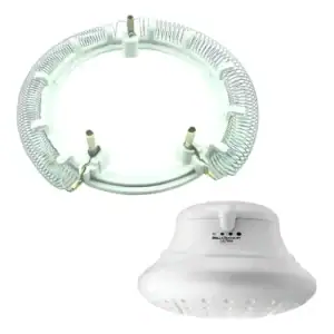 Resistência Lorenzetti Bella Ducha Ultra 6800w Chuveiro cor banco fosco