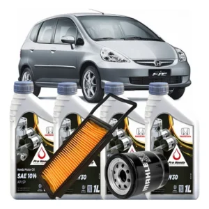 Kit Troca Óleo Honda Fit 1.4 2003 2004 2005 2006 2007 2008
