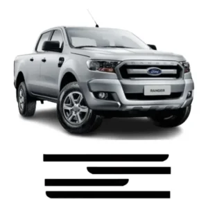 Jogo Friso Lateral Da Ford Ranger Cabine Dupla 2013 A 2019