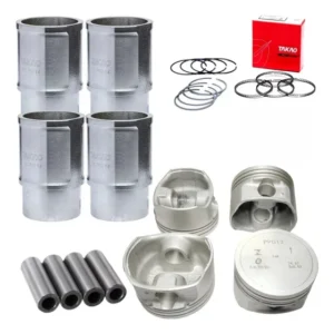 Kit Camisa Pistões E Aneis Std Peugeot 206 207 Hoggar 1.4 8v