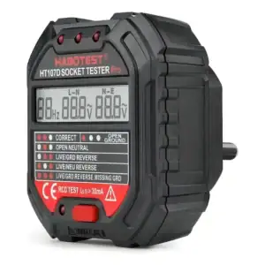 Testador De Tomada Elétrica Habotest Com Padrão Brasileiro