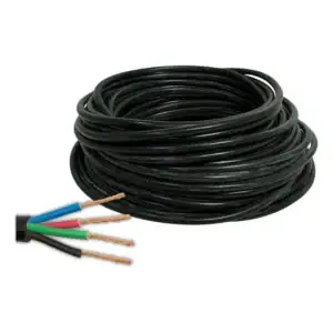 Cabo Flexível Pp Extensão 4x2,5mm Rolo 100 Metros