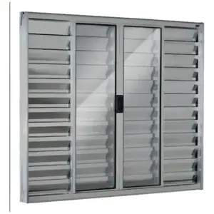 Janela Para Quarto Veneziana 6 Folhas 100x100 Brilhante L/14