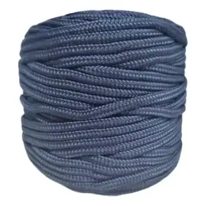 Corda Náutica Uv Para Moveis Externo 6mm Redonda 1-rolo 80mt