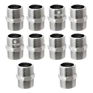 Kit 10 Nipples Niple Multiuso 1/2x1/2 Metal Conexão Promoção