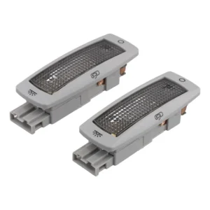 2 Peças De Mapa De Leitura Traseira Dome Light Ceiling Lamp