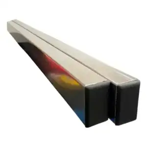 Tubo Ferro Metalon 50x30 2 Peças 80cm Para Guia De Corte