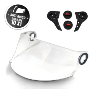 Tsf | Viseira Cristal Ls2 Ff358 Fw3 Gt Gtn Gtx Kit Reparo.