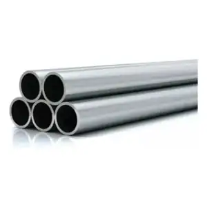 4 Tubo Inox 201 Redondo 10mm Barra Suporte Multiuso 100cm