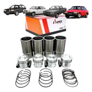 Kit Motor Pistão Anéis Camisas Escort Gol Parati 1.6 Cht Gas