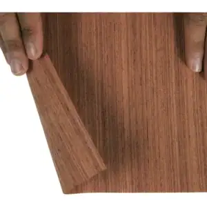 Folha De Madeira Em Lamina Mogno Escuro 2.80m X 65cm Premium