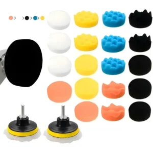 Be Kit De Polimento Automotivo Com 25 Peças, Incluindo