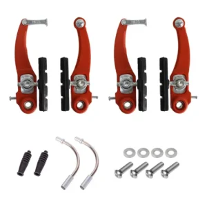 Freio V-brake Nylon Paco 110mm Com Sapata Pino 70mm