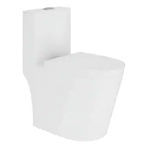 Vaso Sanitário Monobloco Caixa Acoplada Completo Privada Cor Branco Tubrax - VAB0003