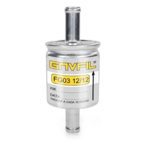 Filtro Metal Gnvfil 12mm Interno Gnv 5 E 6 Geração Kit Gas