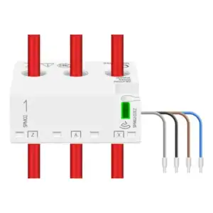Medidor De Energia Elétrica Trifásico Zemismart Tuya Zigbee