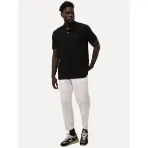 Polo Aramis Masculina Piquet Lisa Light Icon Preta Original