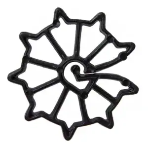 Espaçador Para Ferragens Circular Roseta 25mm Com 1.000 Un